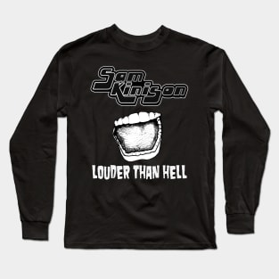 Retro Sam Kinison Louder Than Hell Long Sleeve T-Shirt